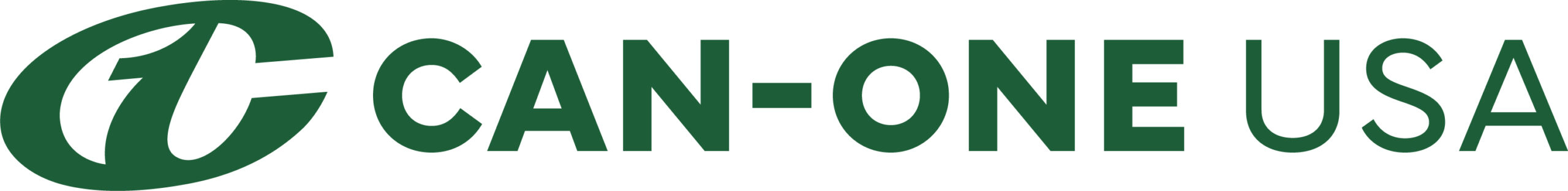 Can-One USA aluminum can manufacturer logo